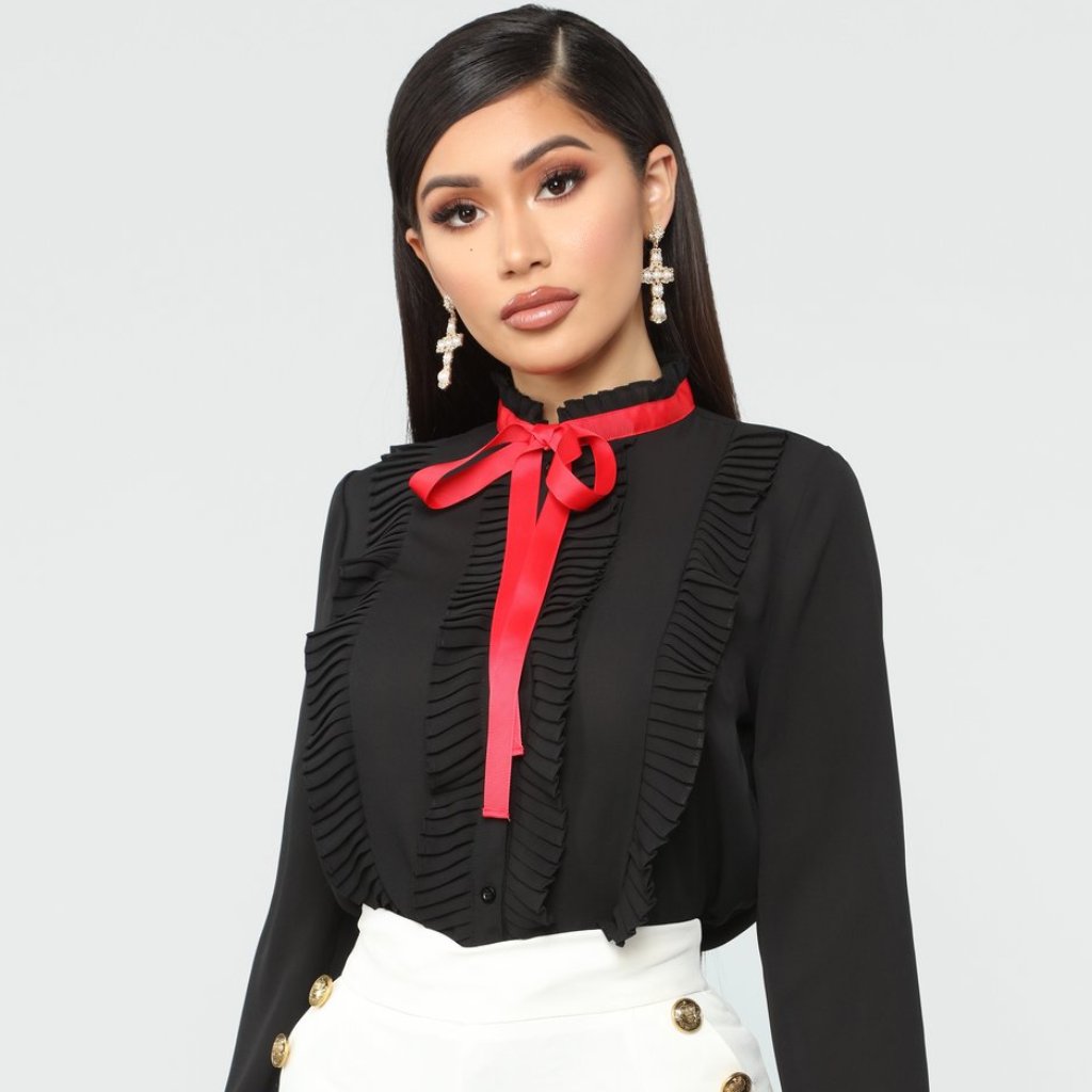 Getting It Done Button Down Black